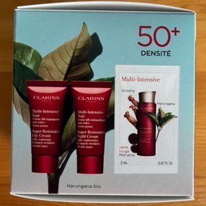 🇫🇷Clarins Super Restorative Day & Night Cream Bundle (New, 12 mL)